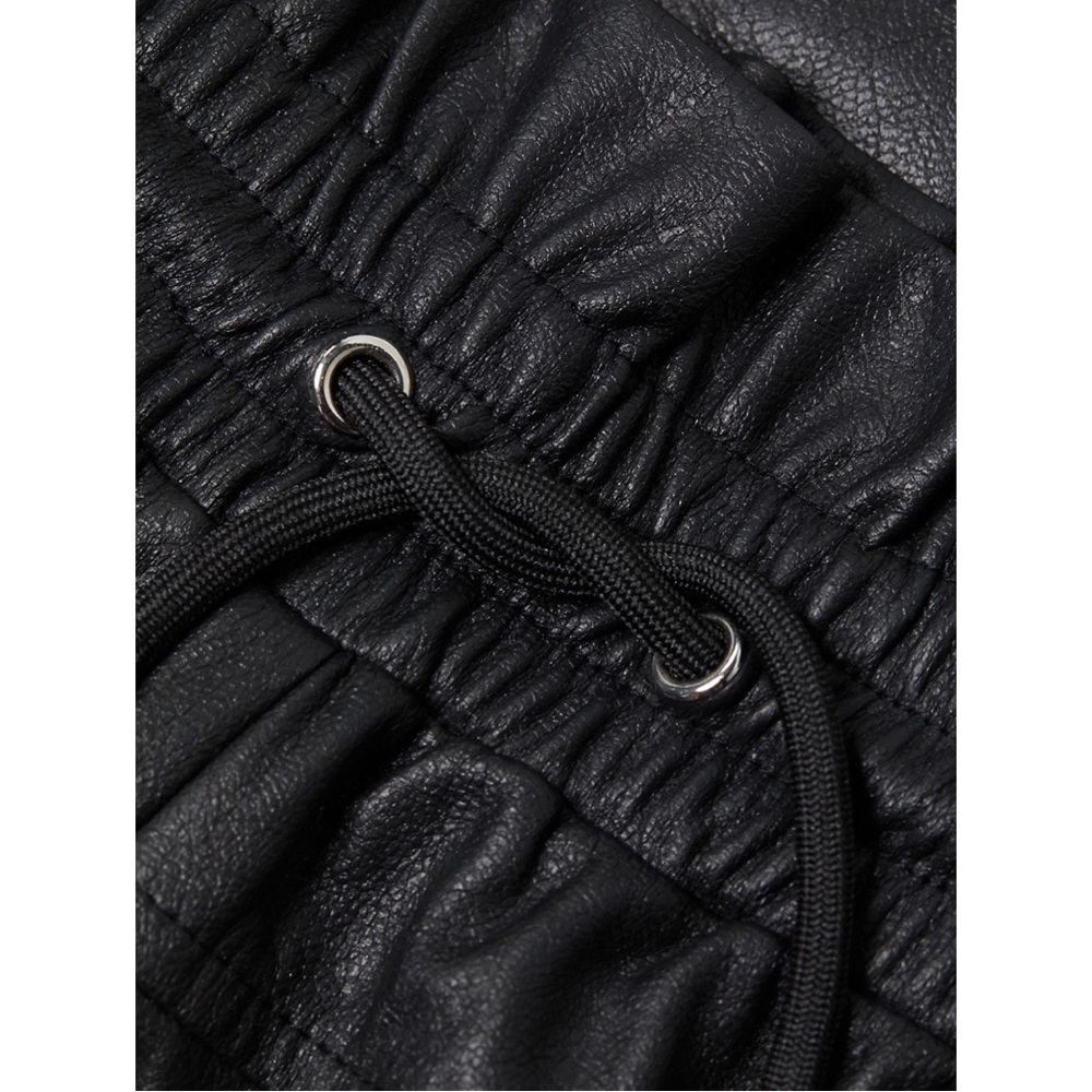 n:philanthropy Emma Vegan Leather Short in Black Cat - Picture 11 of 17